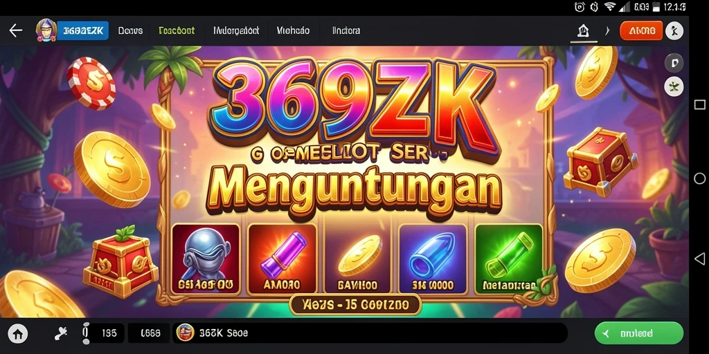Tampilan gameplay menarik dari 369ZK saat bermain slot.