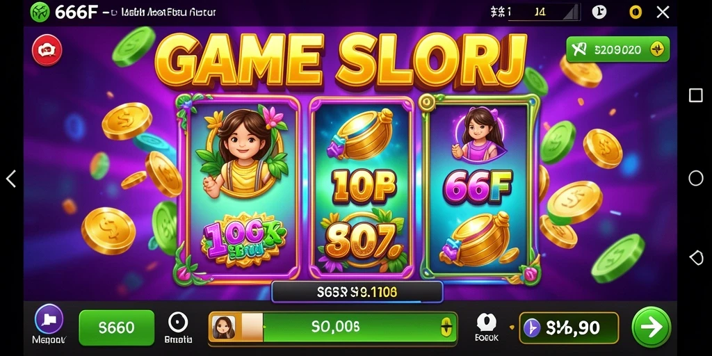 Screenshot gameplay menunjukkan pengalaman seru bermain slot di 666F.