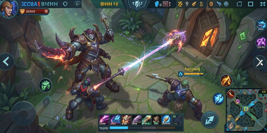 Gameplay seru dan strategis dalam 8HHH.