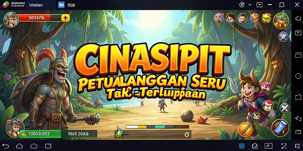 Screenshot gameplay dari pengalaman petualangan seru CINASIPIT.