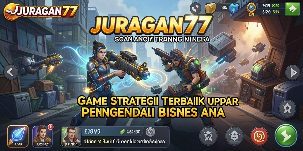 Tampilan menarik dari gameplay <strong>JURAGAN77</strong> yang menguji kemampuan strategi.