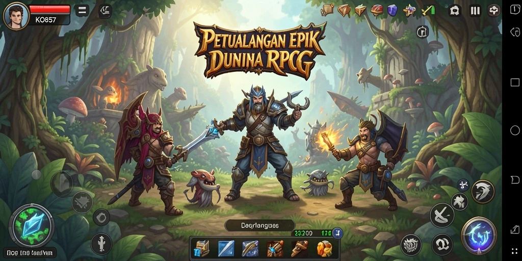 Gameplay seru dan grafis menawan dalam KO857.