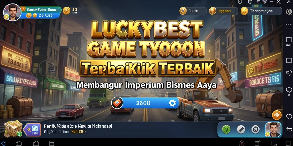 Tampilan gameplay LUCKYBEST yang mendebarkan dan strategis.