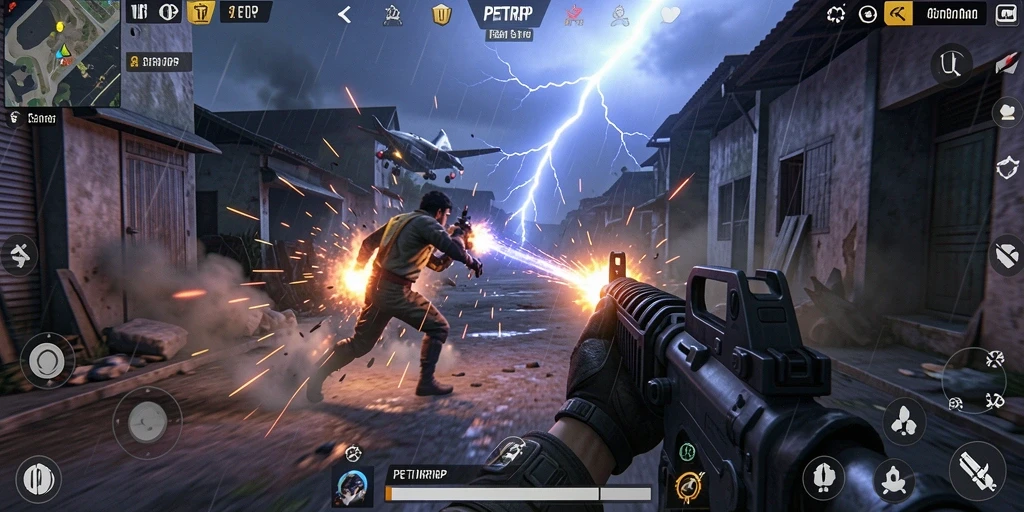 Tampilan menarik dari gameplay PETIRRP yang seru.