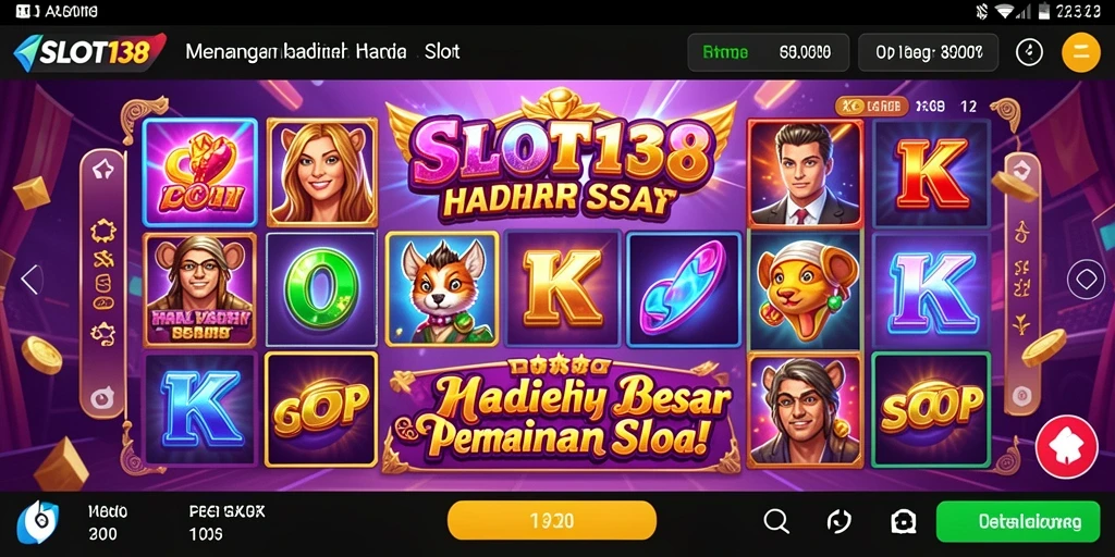 Screenshot gameplay SLOT138 menampilkan fitur menarik dan antarmuka yang user-friendly.