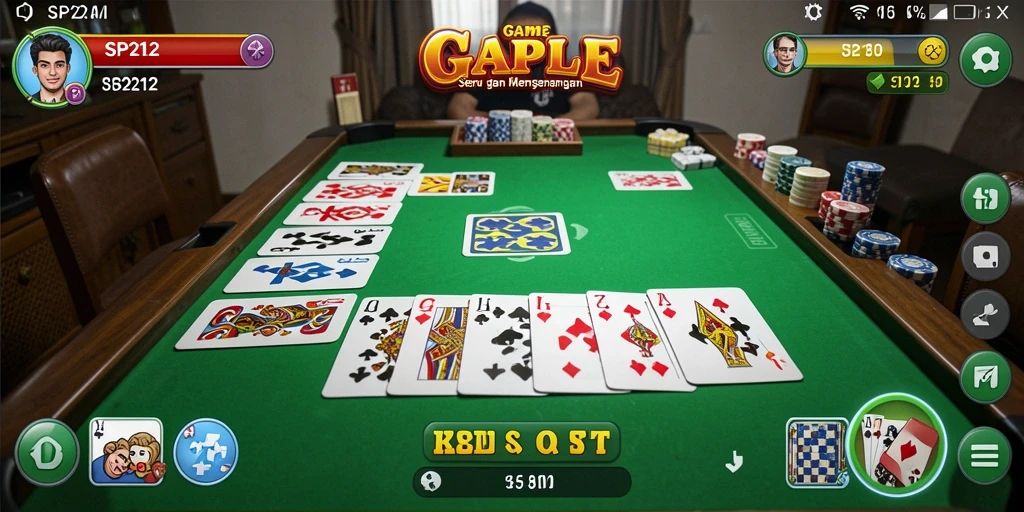 Tampilan gameplay SP212 yang menarik dan interaktif di layar perangkat.
